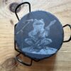Musical Frogs Coaster Set with Holder