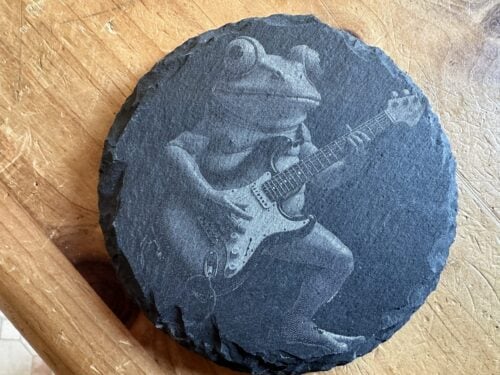 Frog Playing Guitar