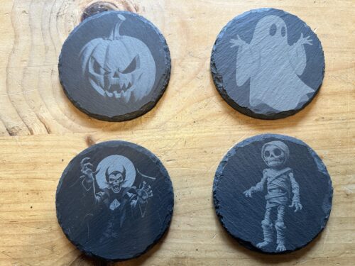 Set of four Halloween Coasters